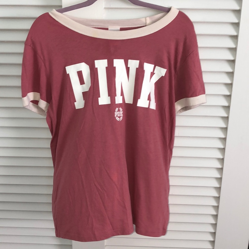 pink victortious secret pajama t  shirt